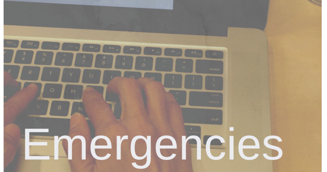 New PAQs start with how to submit your Emergency