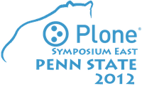 Logo from the latest Plone Symposium East Conference at Penn State University.