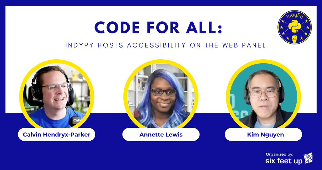 Code for All: IndyPy Hosts Accessibility Panel