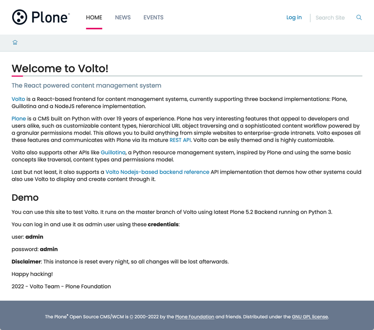 A new Plone 6 site (Volto front end view).png
