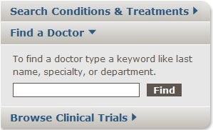 Homepage Search Doctors