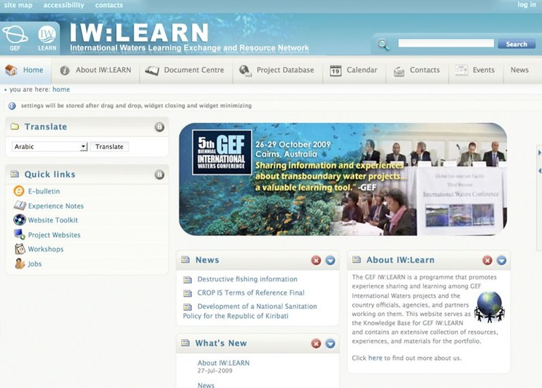 United Nations Environment Program: IW: LEARN